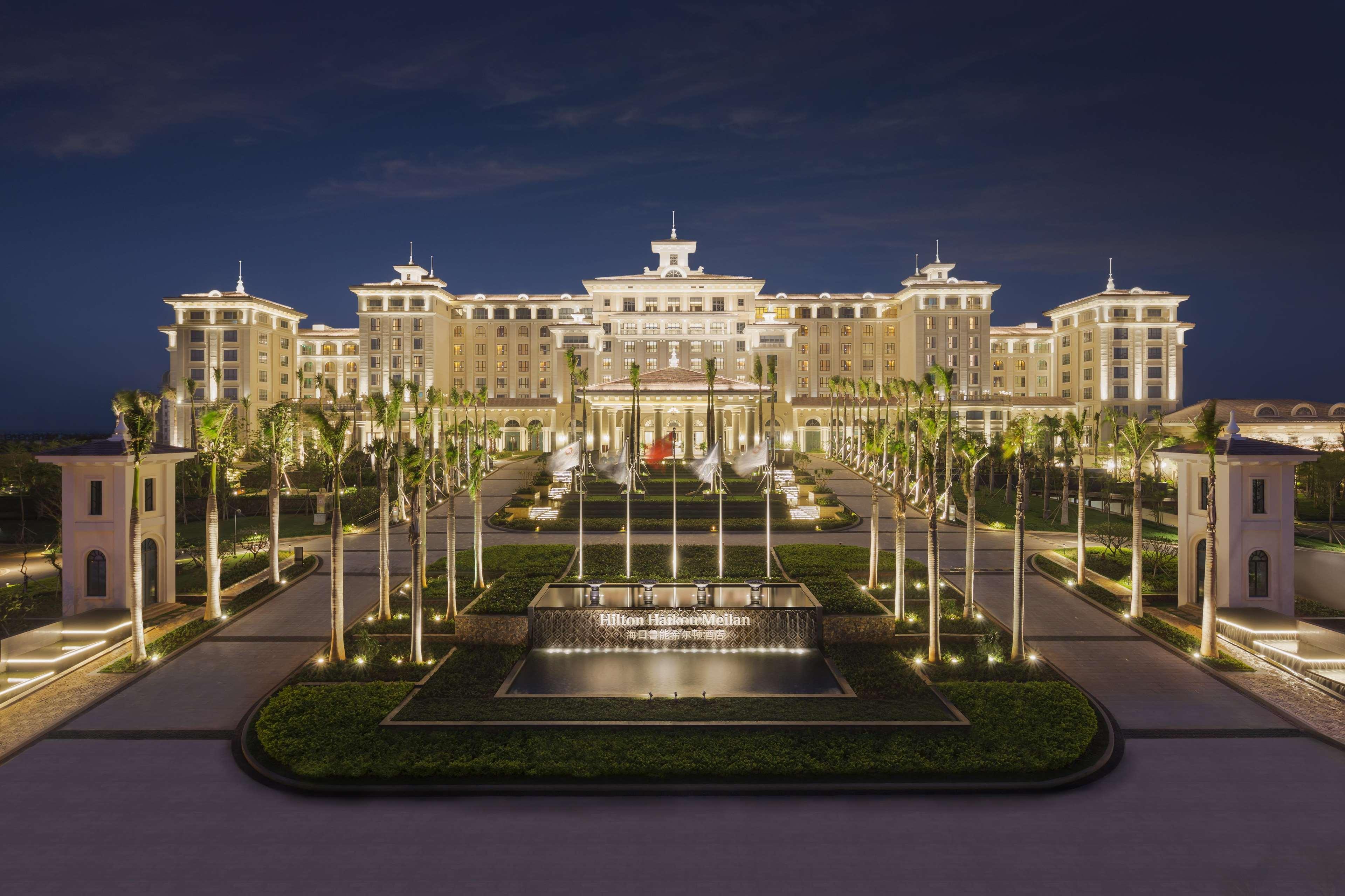 Hilton Haikou Meilan - Beachfront Hotel Exterior foto