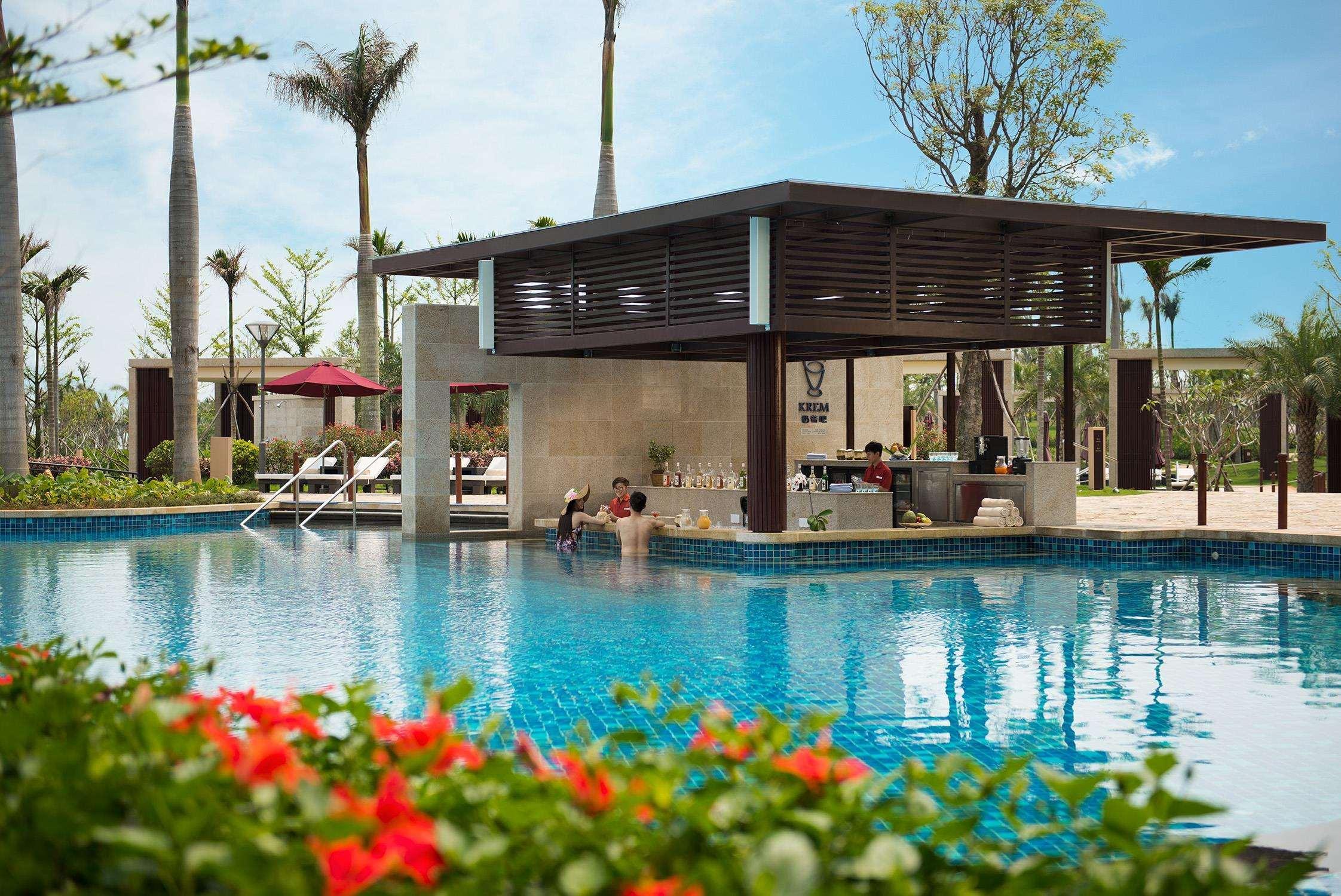 Hilton Haikou Meilan - Beachfront Hotel Exterior foto
