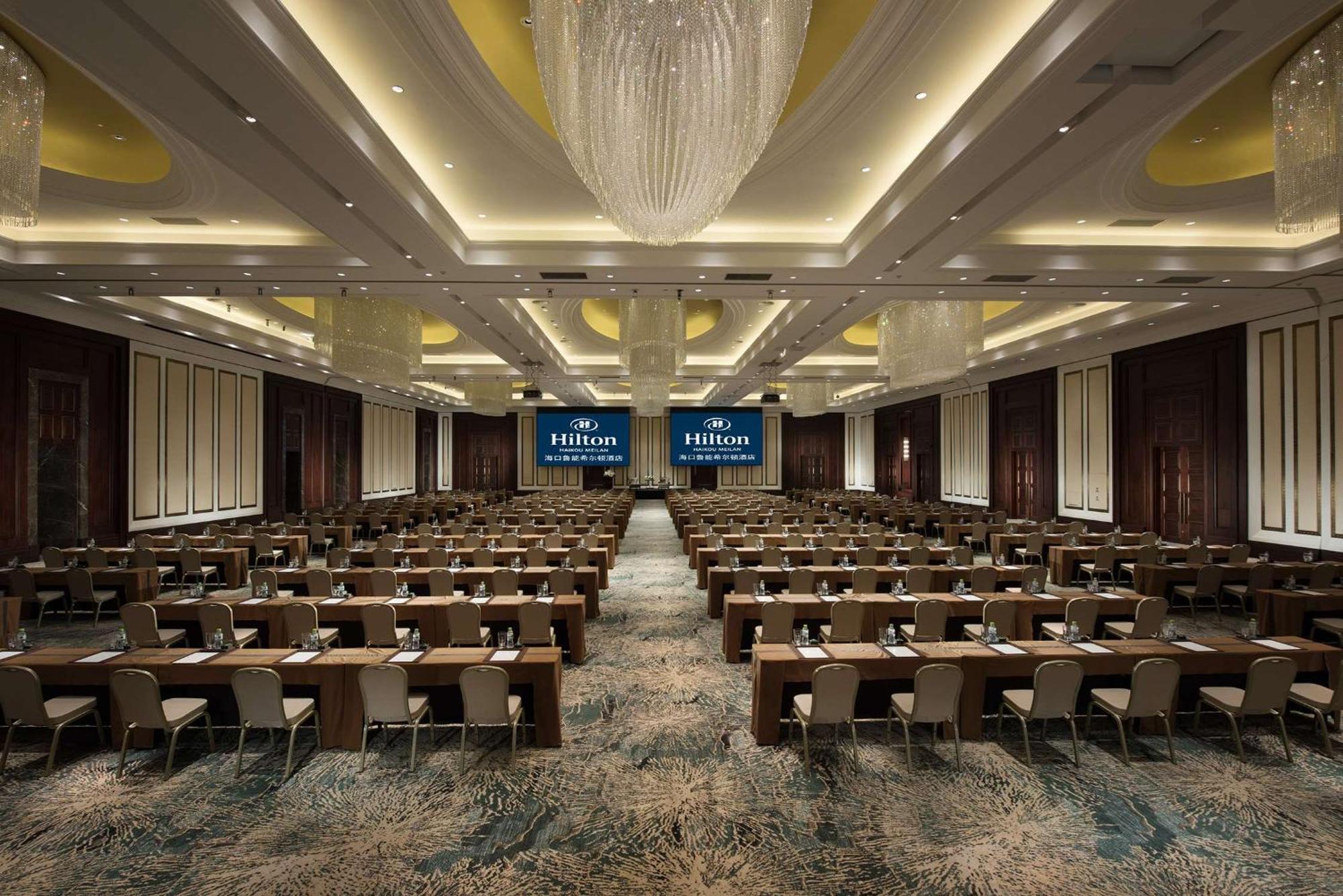 Hilton Haikou Meilan - Beachfront Hotel Exterior foto